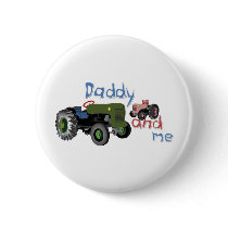 Daddy and Me Girl Tractors Buttons
