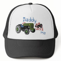 Daddy and Me Girl Tractors Hats
