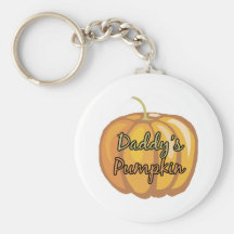 Daddy's Pumpking Keychain