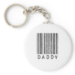 Daddy Barcode Keychains