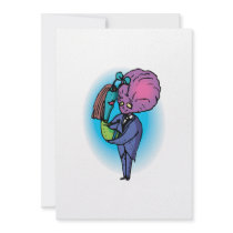 Daddy Daughter Aliens Custom Invite