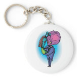 Daddy Daughter Aliens Keychains