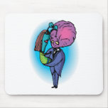 Daddy Daughter Aliens Mouse Pad