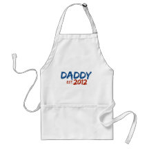 Daddy Est 2012 Aprons