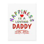 Daddy Happiness Post Cards