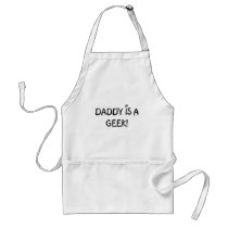 Daddy is a Geek aprons