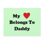 Daddy Love Postcard