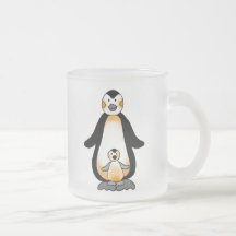 Daddy/Mommy & baby penguins Mug