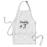 DADDY OF 3 aprons