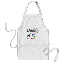 DADDY OF 5 APRON