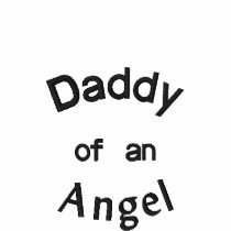 Daddy, of an, Angel Embroidered Polo Shirt
