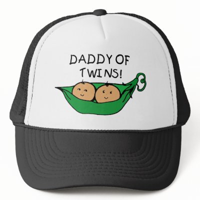 Daddy of Twins Pod Mesh Hat by Scrappintwins