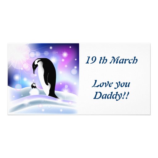 Daddy Photo Card