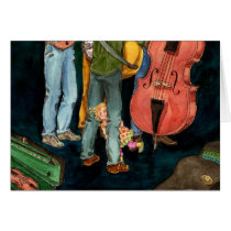 Daddy Plays Bluegrass Cards