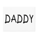 Daddy Postcard