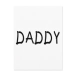 Daddy Postcard