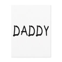 Daddy Postcard