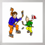 Daddy & Son Ice Hockey posters