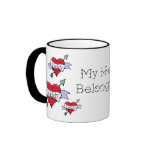 Daddy Tat Heart Coffee Mugs