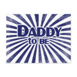 Daddy to Be Post Card