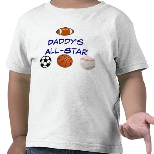 Daddy's All-star Toddler Tee