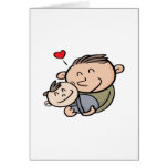 Daddy's Boy Greeting Cards