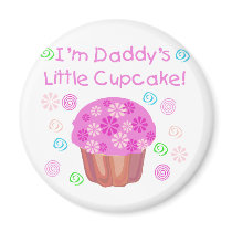 Daddy's Cupcake Refrigerator Magnets