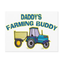 Daddy's Farming Buddy Post Cards
