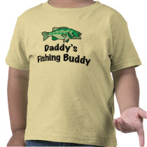 Daddy's Fishing Buddy Shirts