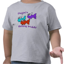 Daddy's  fishing buddy shirts