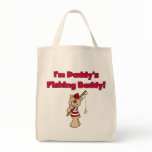 Daddy's Fishing Buddy Tshirts and Gifts Canvas Bag