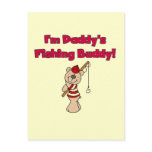 Daddy's Fishing Buddy Tshirts and Gifts Postcard