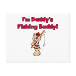 Daddy's Fishing Buddy Tshirts and Gifts Post Card