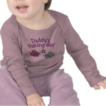 Daddy's Fishing Girl T Shirt