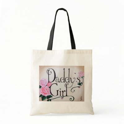 Daddy's Girl Bags by LittlePrintsDecor