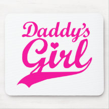 Daddy's Girl Mouse Pads