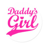 Daddy's Girl Stickers