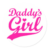 Daddy's Girl Stickers