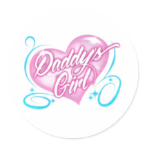 Daddy's Girl Stickers