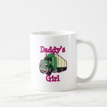 Daddy's Girl Truck Driver Mugs