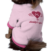 daddy's girl wear pet clothing