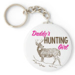Daddy's Hunting Girl Key Chains