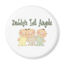 Daddy's Lil' Sweet Peas magnets