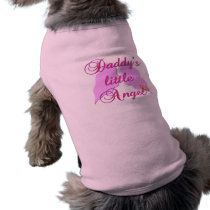 Daddy's little Angel Pet Tshirt
