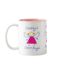 Daddy's Little Angel Mug