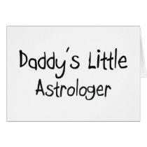 Daddy's Little Astrologer Card