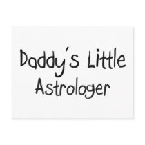 Daddy's Little Astrologer Postcard