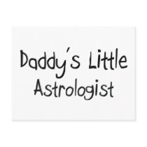 Daddy's Little Astrologist Postcard
