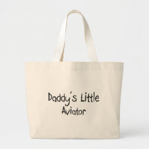 Daddy's Little Aviator Bag