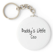 Daddy's Little Ceo Keychain